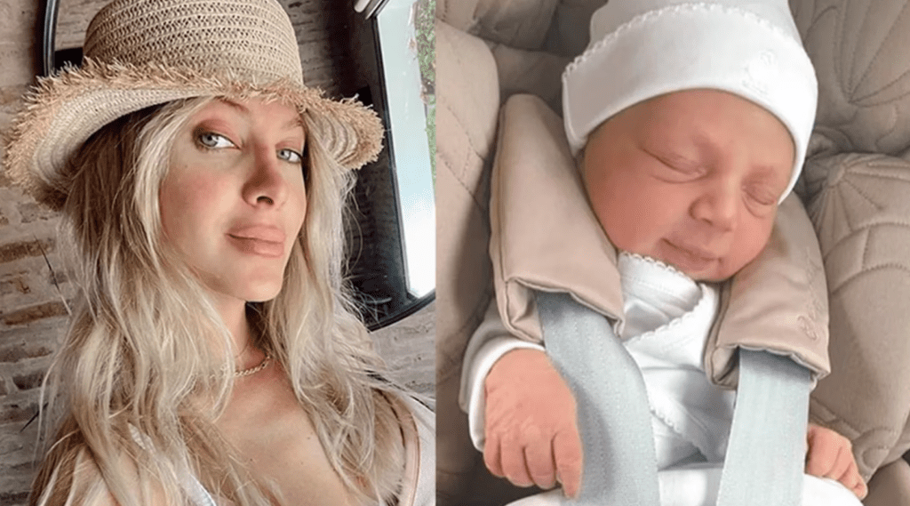 Cande Ruggeri se mostró en ropa interior a una semana de ser mamá thumbnail